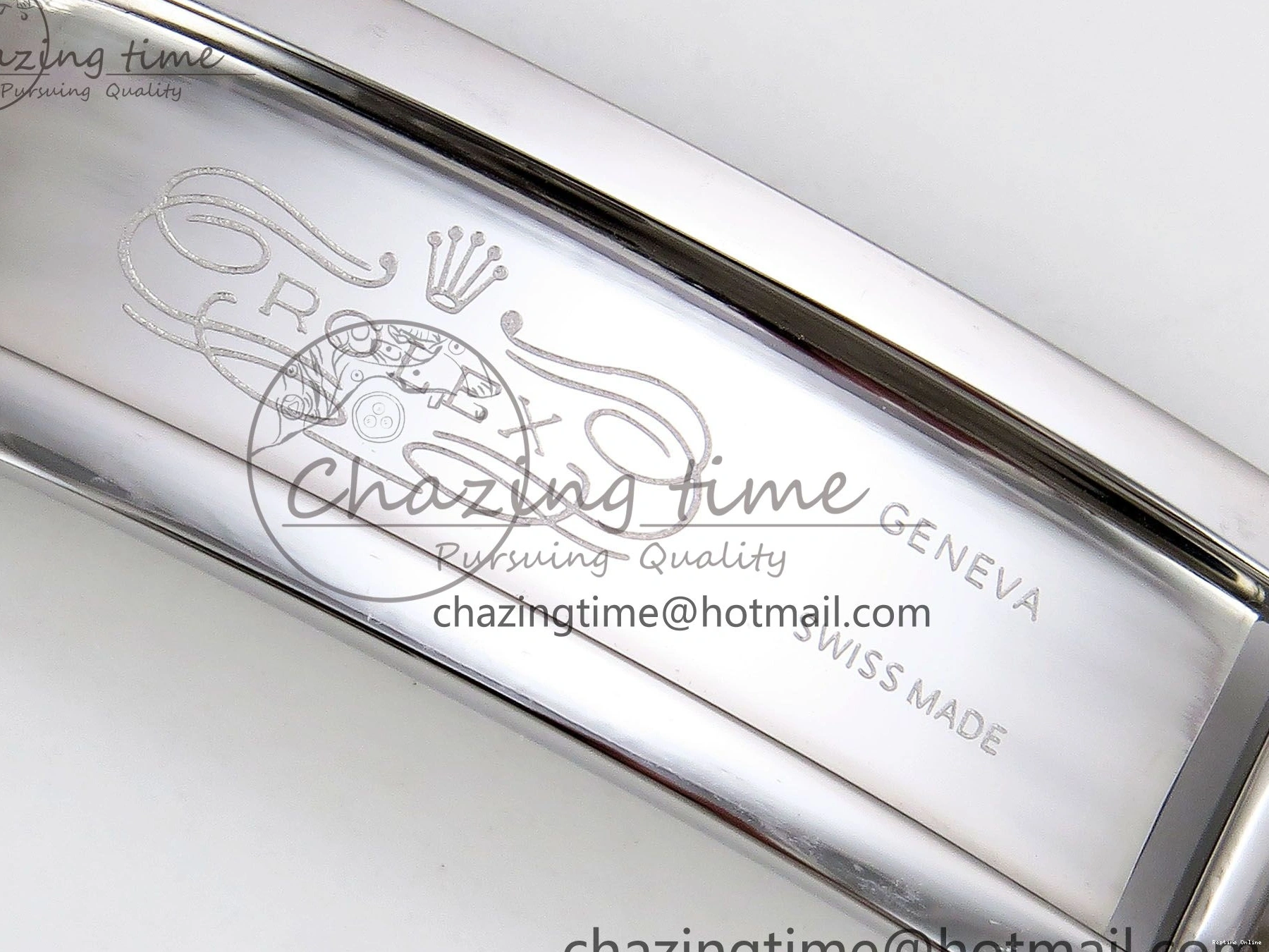 0213 Classic DayDate 40 SS JDF 904L Steel Black Roman Dial on President Bracelet VR3255 V3 (Gain Weight) 1434